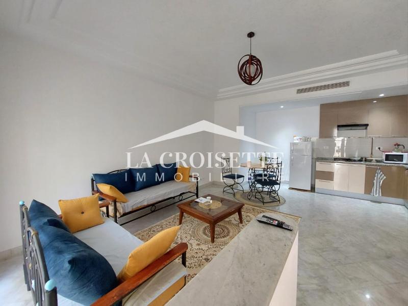 Appartement meublé S+1 avec jardin à La Marsa